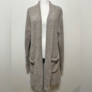Barefoot Dreams CozyChic Lite Long Weekend Cardigan Sweater Womens Size Medium
